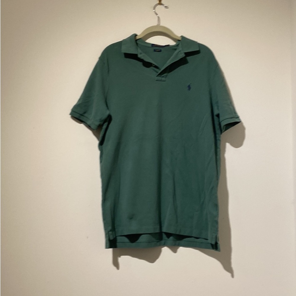 Polo Ralph Lauren boys green polo shirt